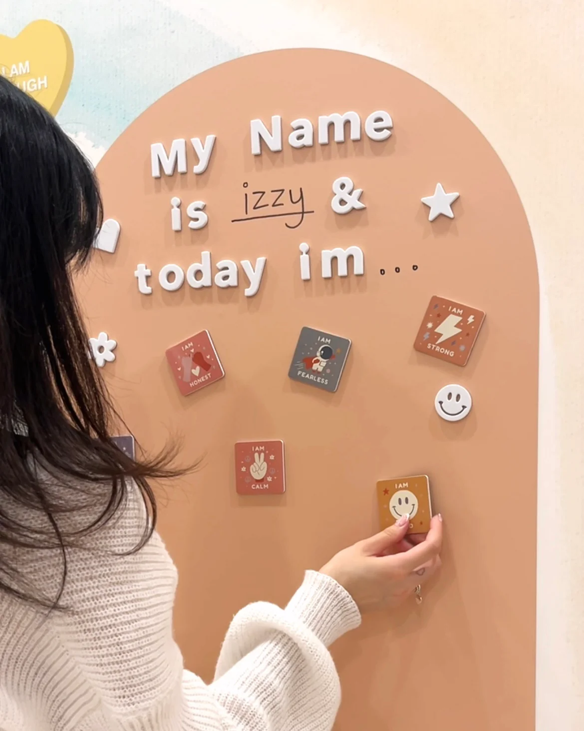 Affirmations Magnets - Soft Foam Magnetic Set - Image 4