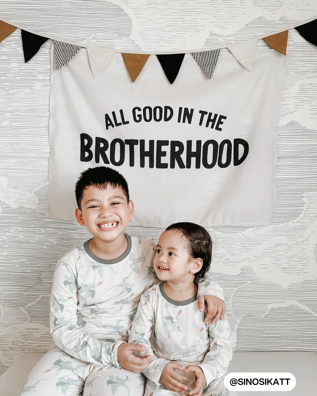 All Good In The Brotherhood Banner - Image 4