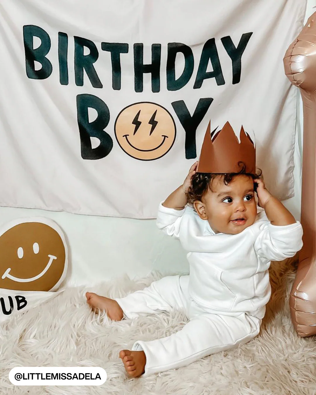 Birthday Boy Banner (Smiley) - Image 3