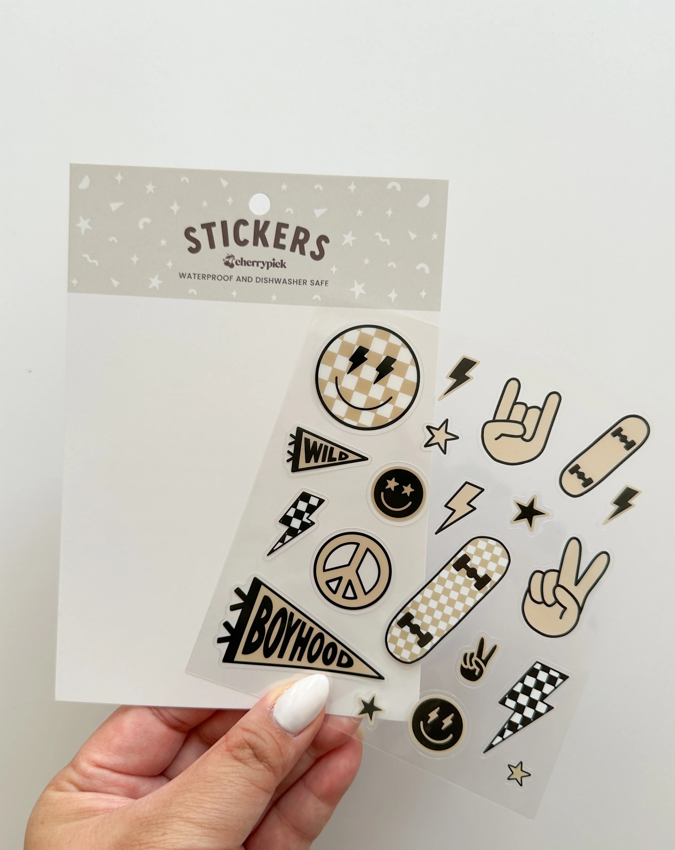 Boyhood Waterproof Sticker Sheet - Image 3