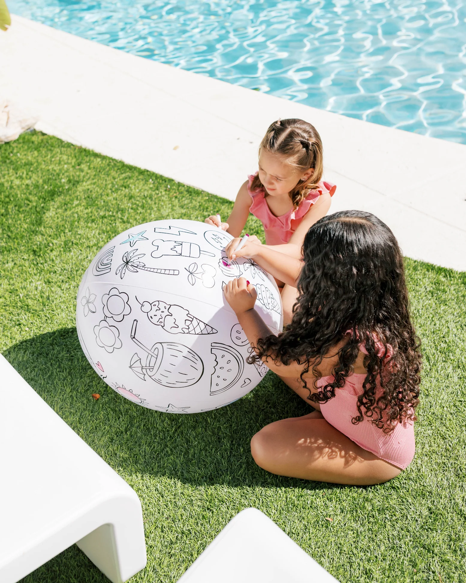 Design Your Own Beach Ball Kit - Summer Activity for Kids - Image 3