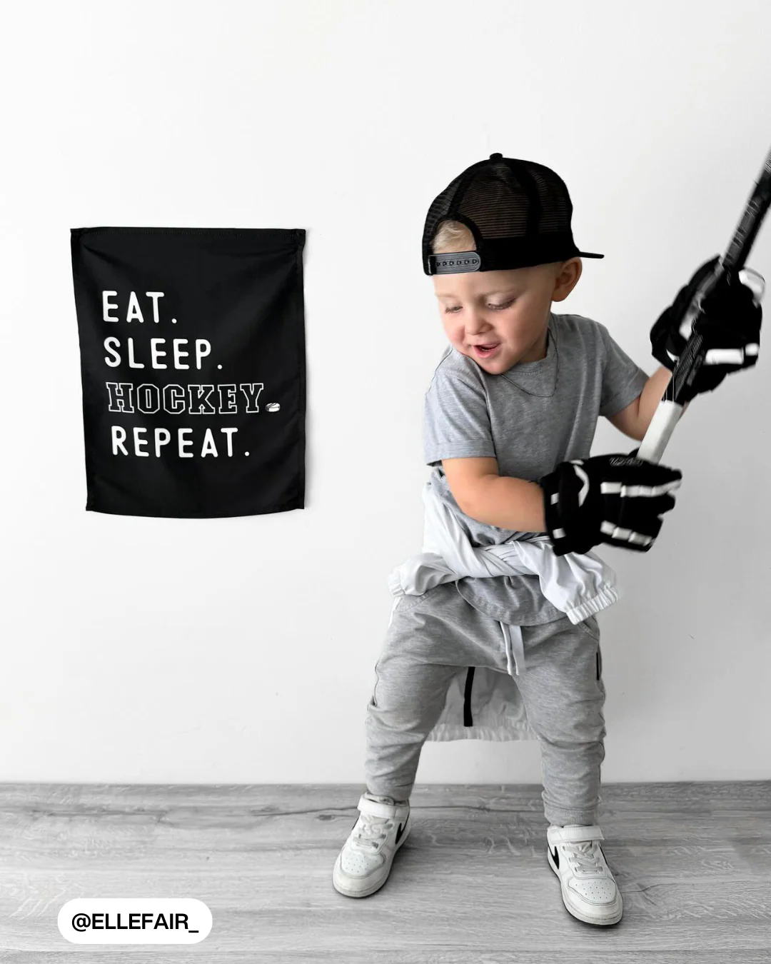 Eat Sleep Hockey Banner - Image 5
