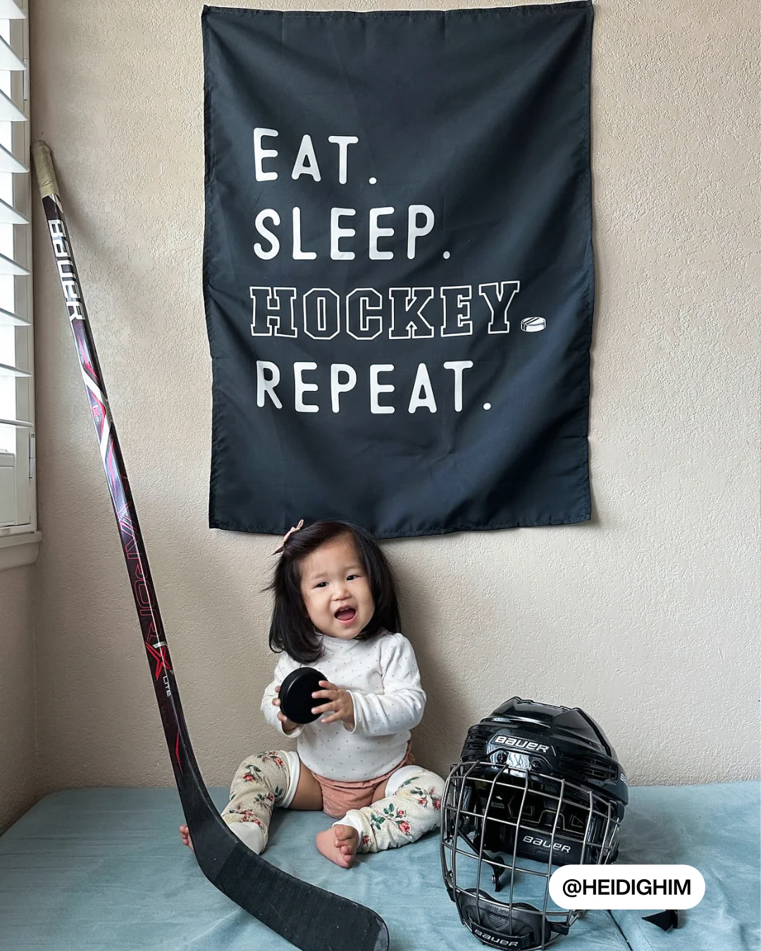 Eat Sleep Hockey Banner - Image 6