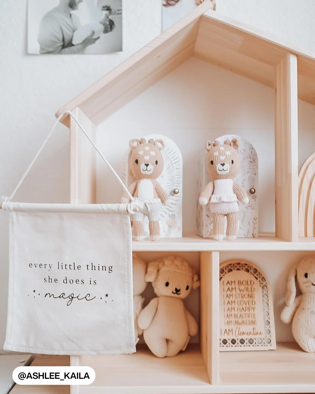 Every Little Thing She Does Is Magic Canvas Hang Sign - Image 3