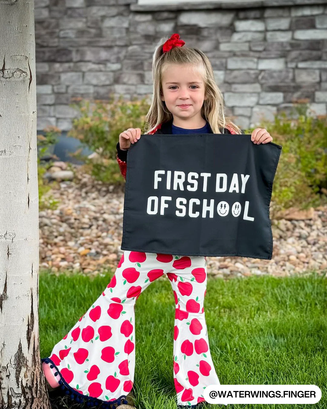 First / Last Day of School (Black) Reversible Banner - Image 8