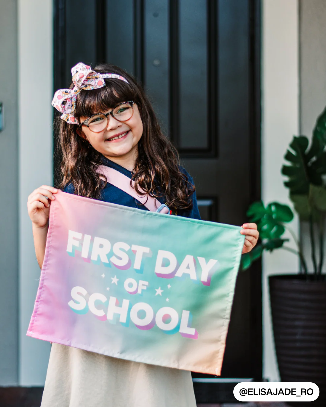 First / Last Day of School (Rainbow) Reversible Banner - Image 6