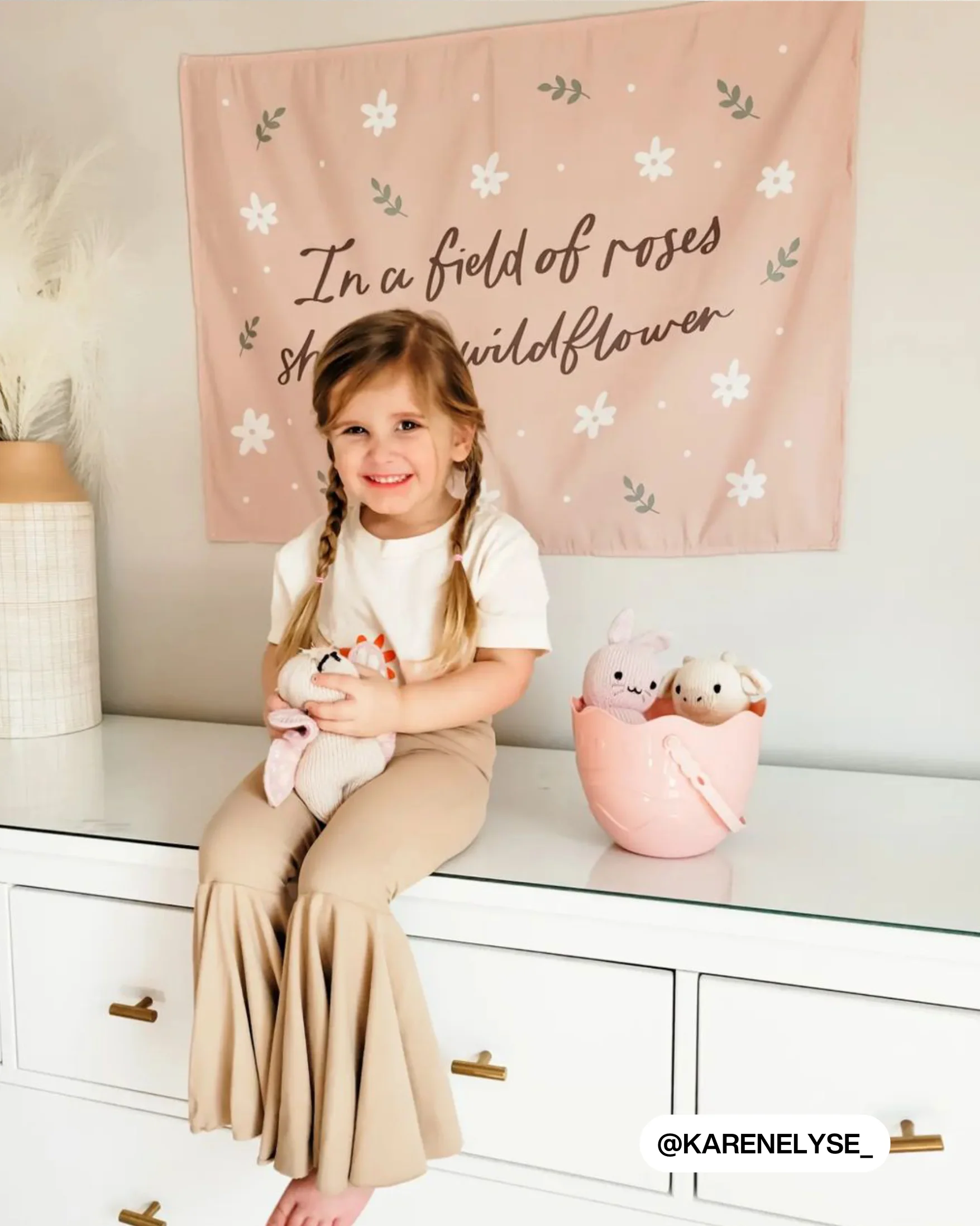 In A Field of Roses She Is A Wildflower Banner - Image 3