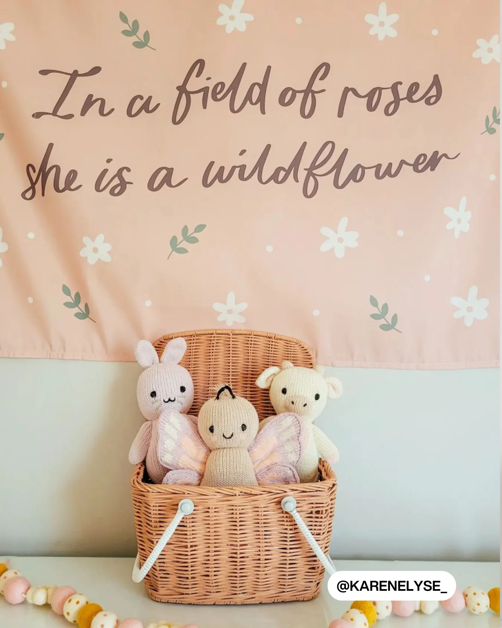 In A Field of Roses She Is A Wildflower Banner - Image 4