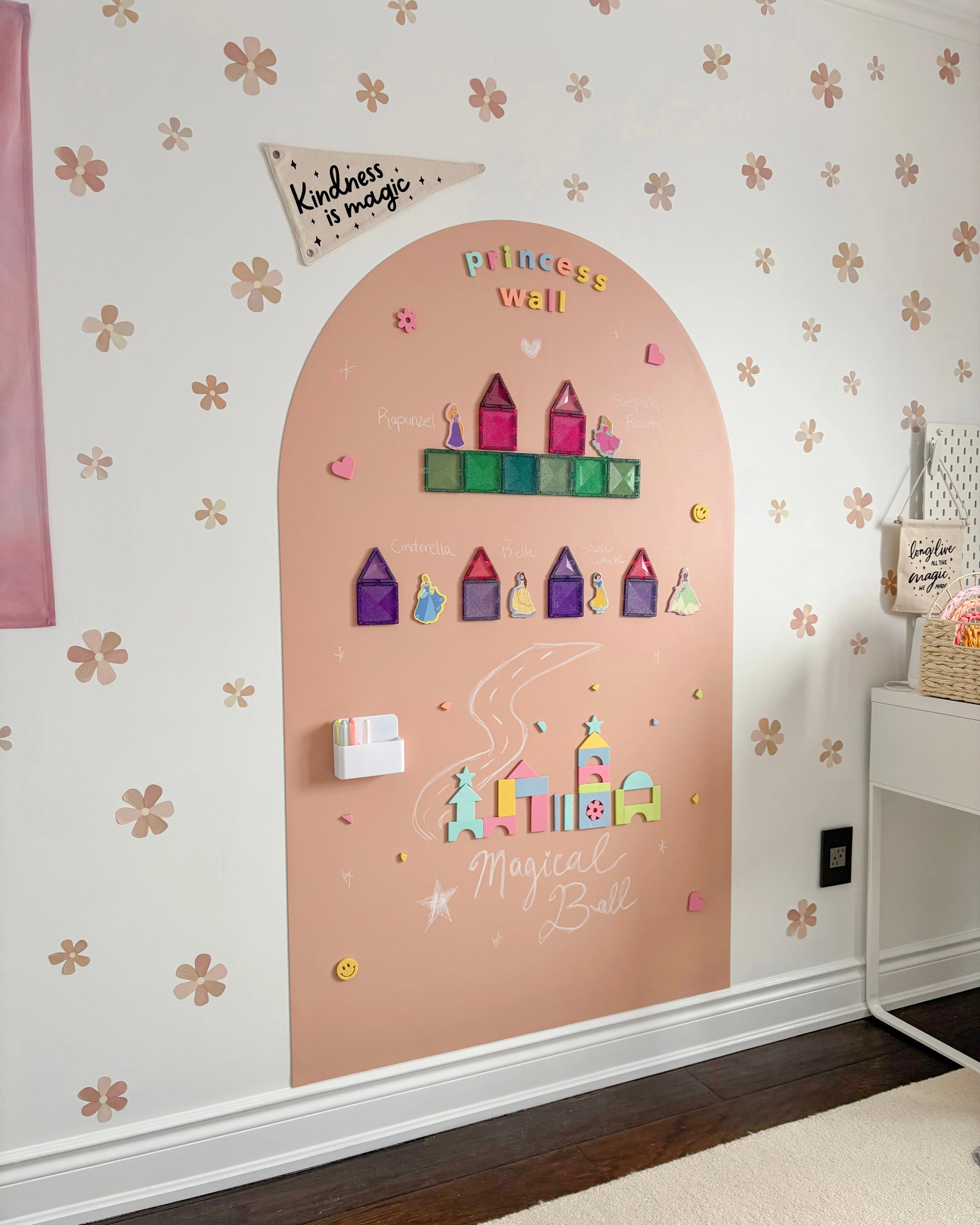 JUMBO Magic Playwall - Arch Magnetic Wall Decal for Kids - Image 11