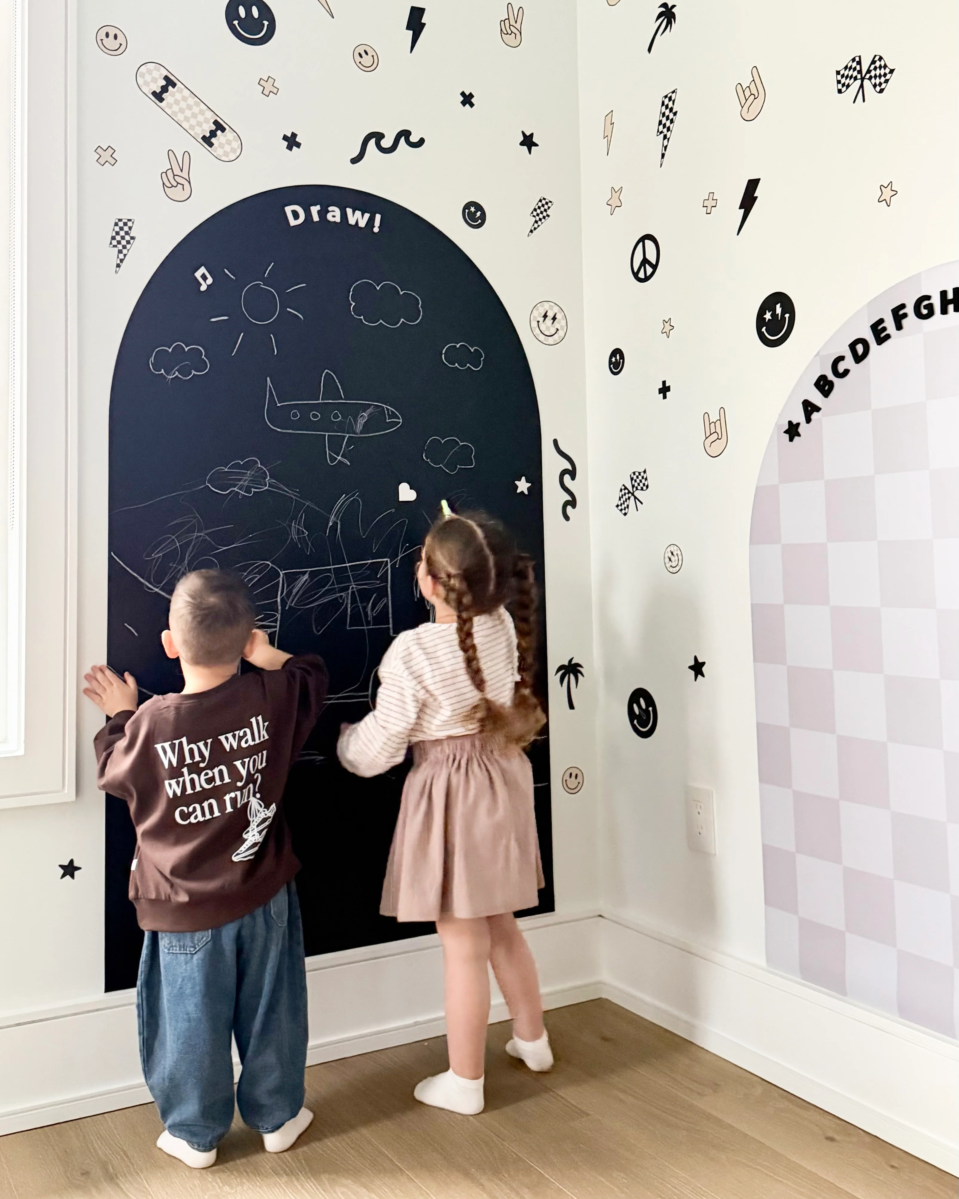 JUMBO Magic Playwall - Arch Magnetic Wall Decal for Kids - Image 16