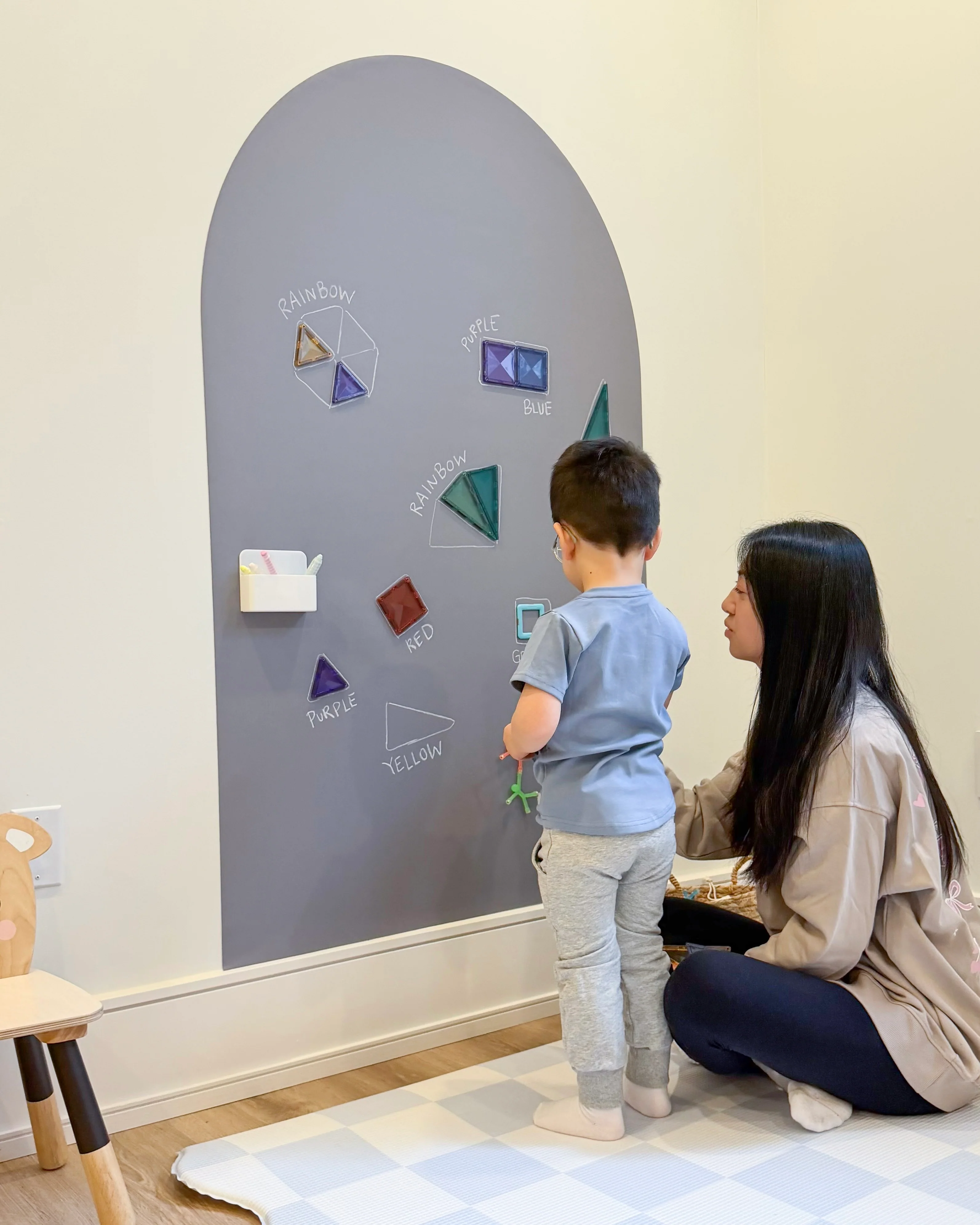 JUMBO Magic Playwall - Arch Magnetic Wall Decal for Kids - Image 6