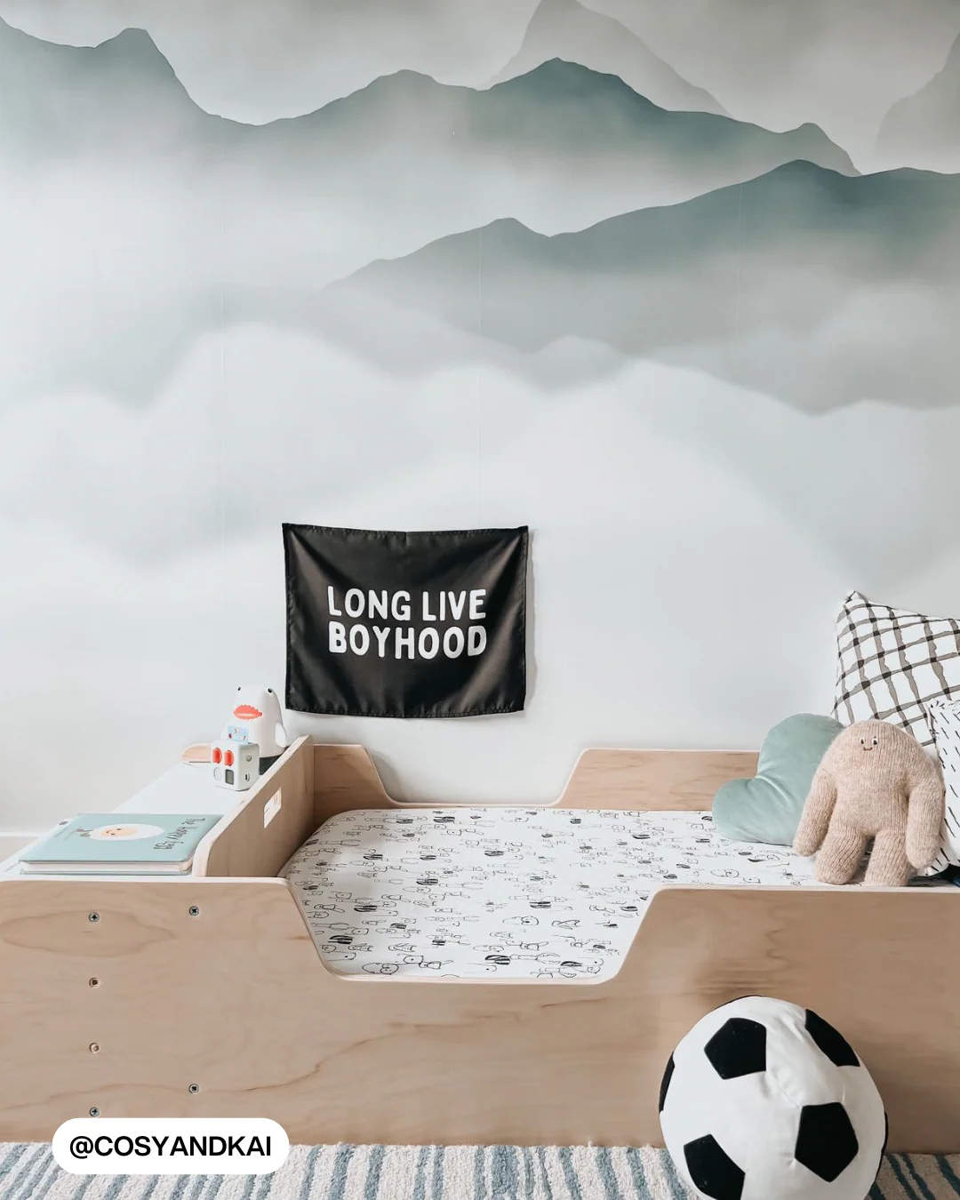 Long Live Boyhood Banner (Black) - Image 7