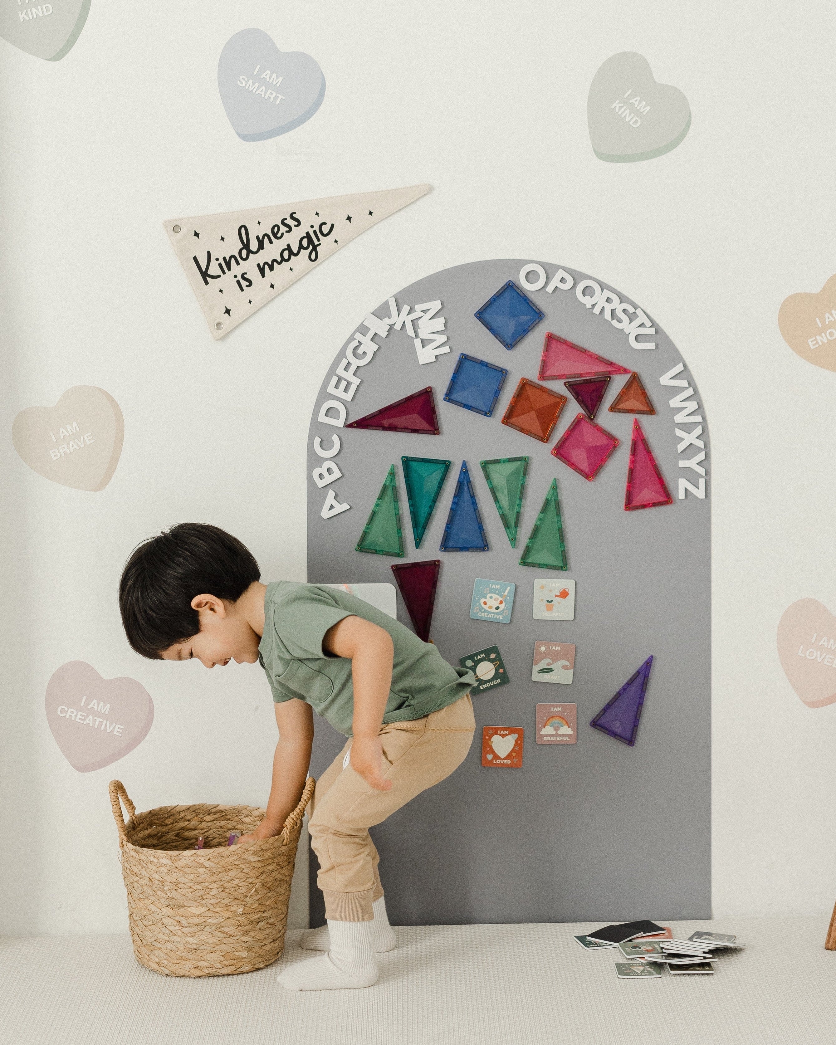 Magic Playwall - Original Arch Magnetic Wall Decal for Kids - Image 13