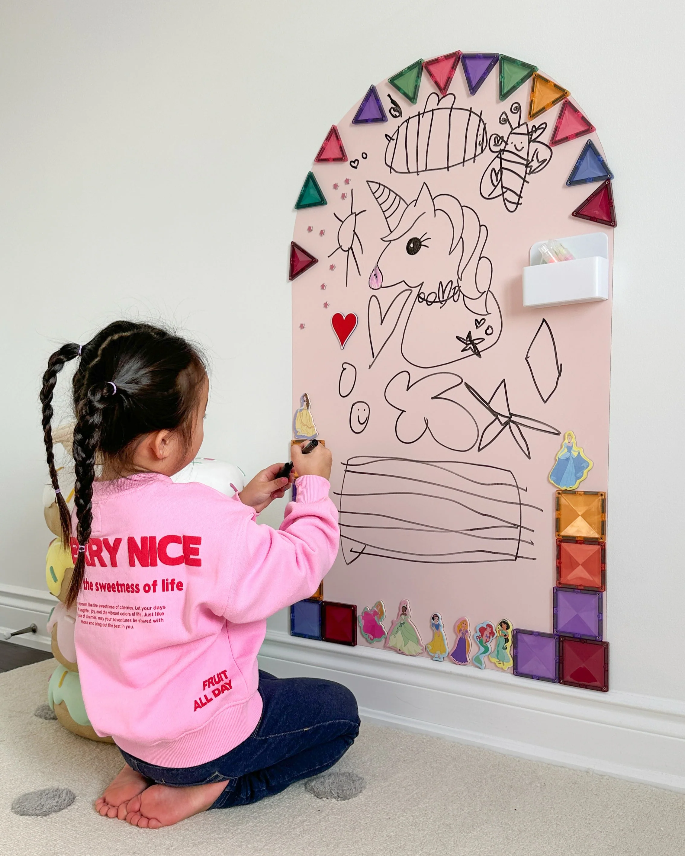 Magic Playwall - Original Arch Magnetic Wall Decal for Kids - Image 23