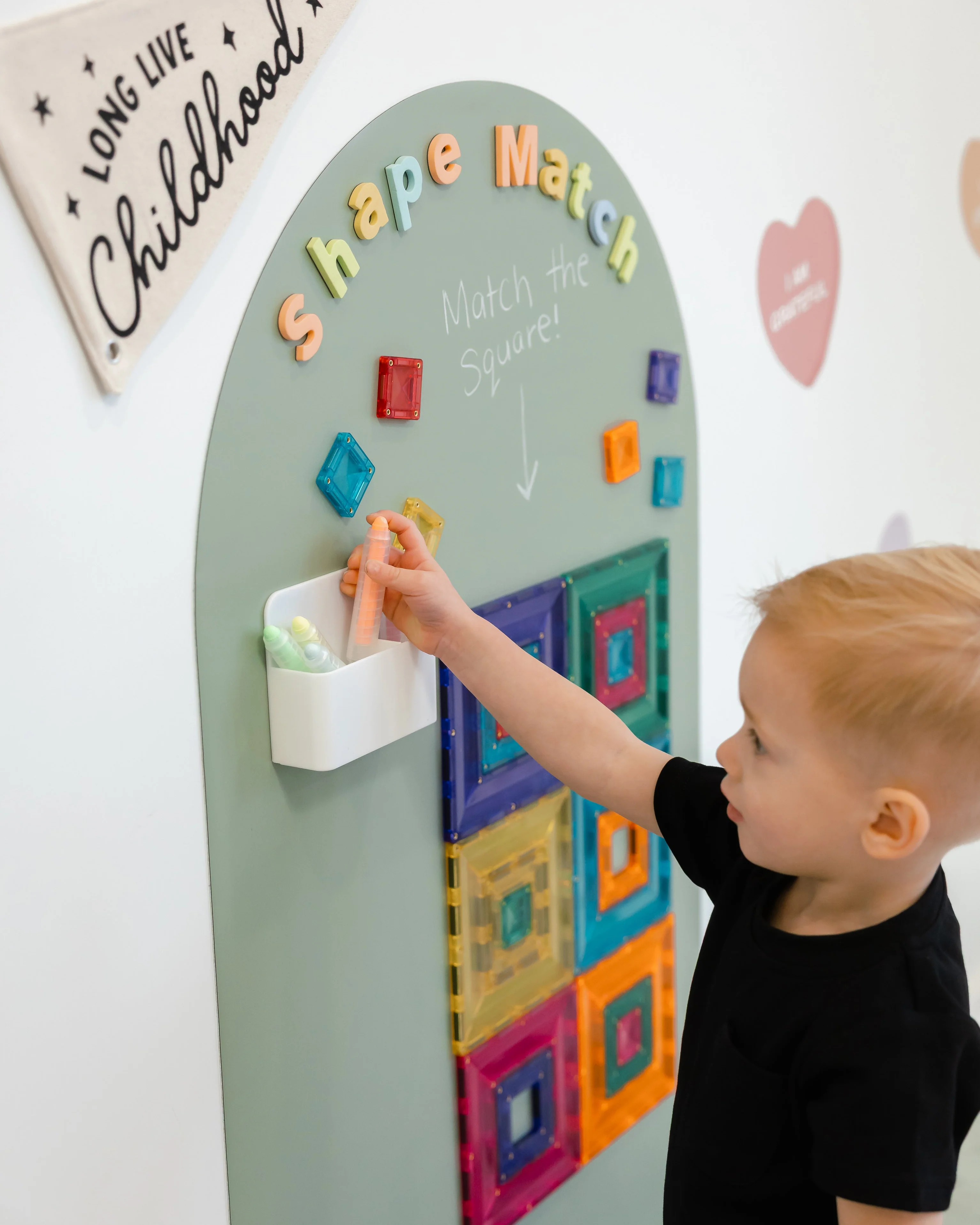 Magic Playwall - Original Arch Magnetic Wall Decal for Kids - Image 24