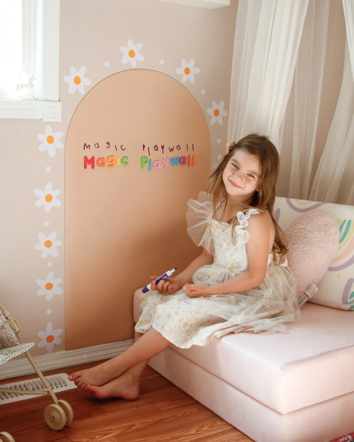 Magic Playwall - Original Arch Magnetic Wall Decal for Kids - Image 31