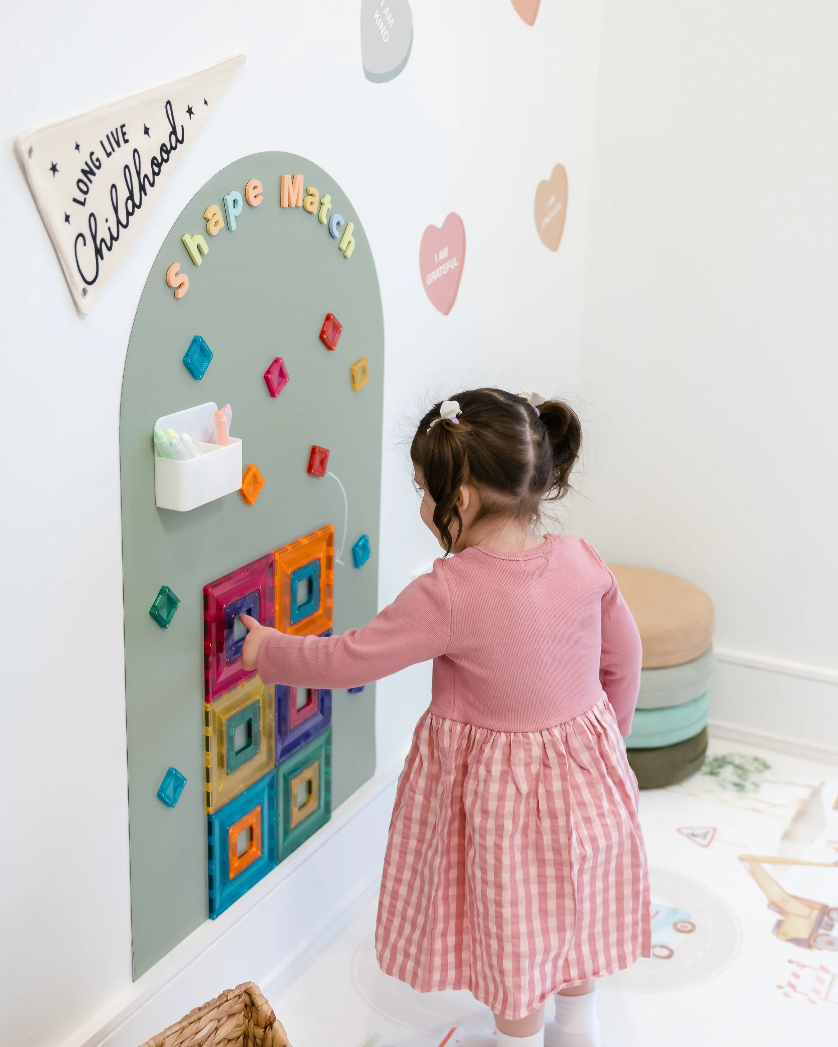 Magic Playwall - Original Arch Magnetic Wall Decal for Kids - Image 32