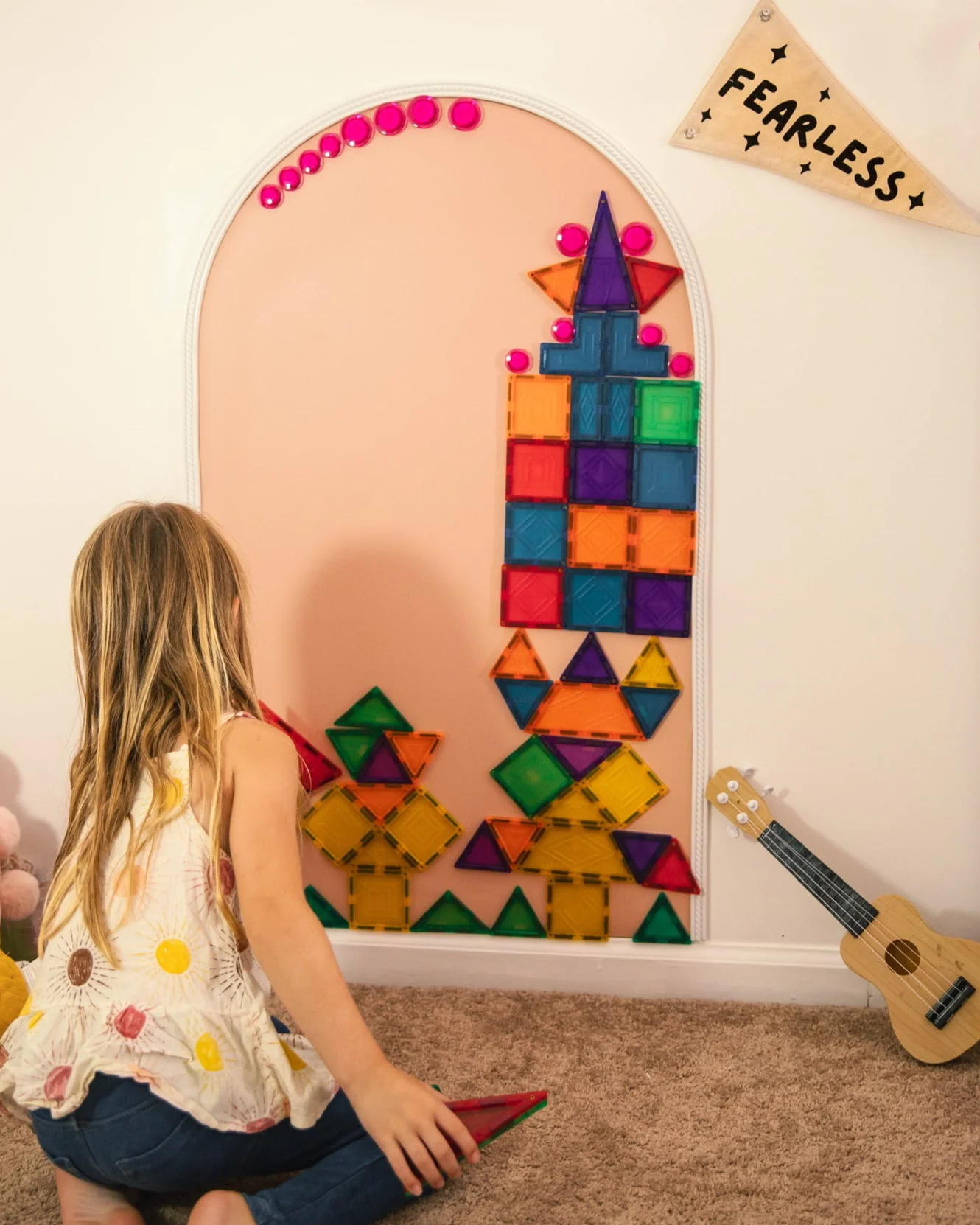 Magic Playwall - Original Arch Magnetic Wall Decal for Kids - Image 33