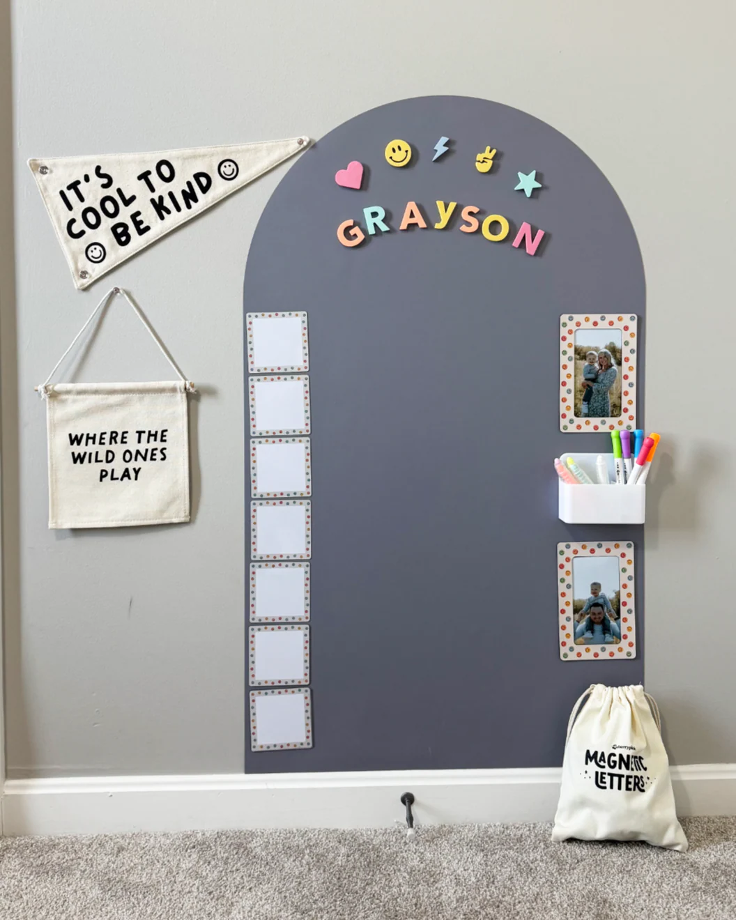 Magic Playwall - Original Arch Magnetic Wall Decal for Kids - Image 40
