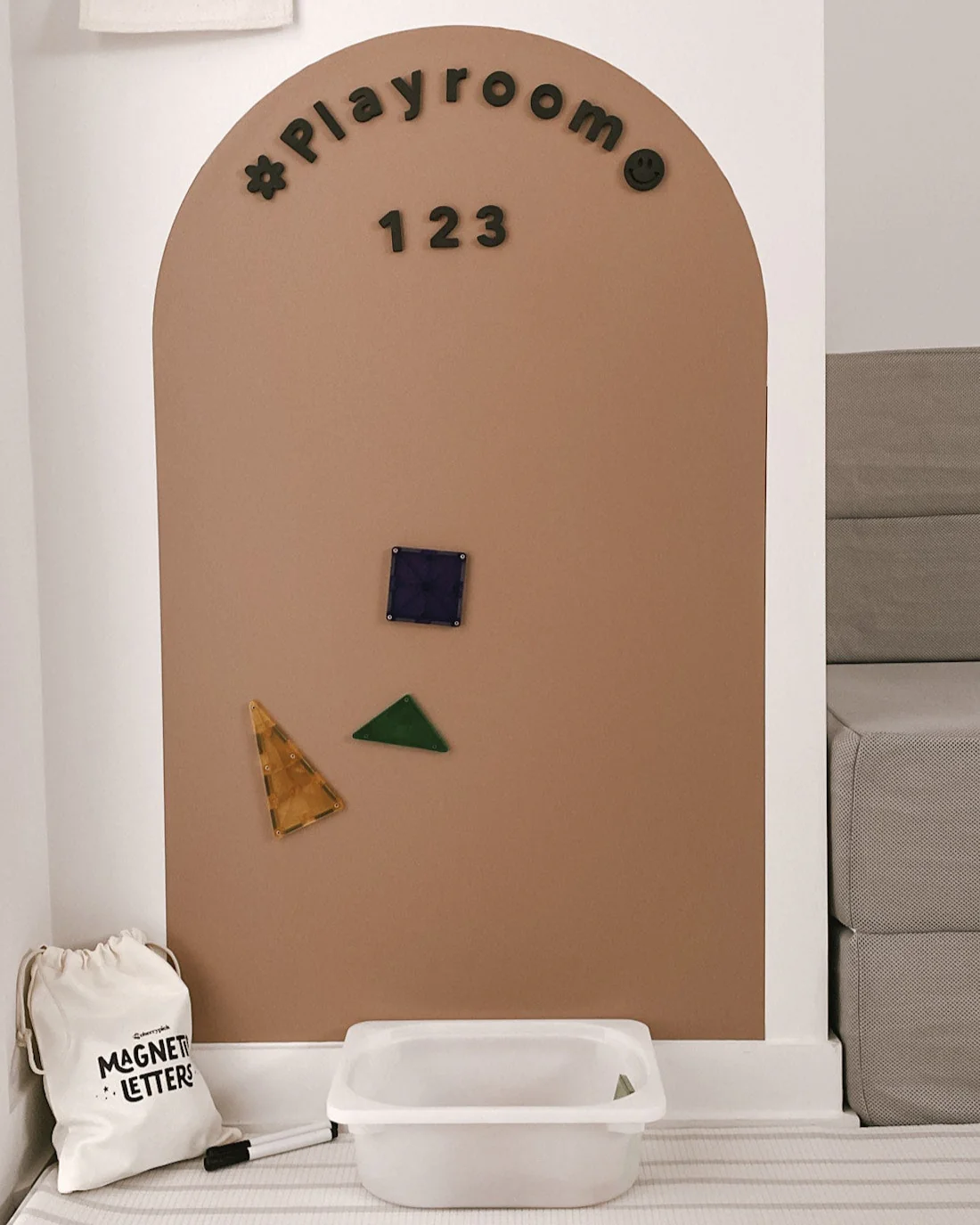 Magic Playwall - Original Arch Magnetic Wall Decal for Kids - Image 43