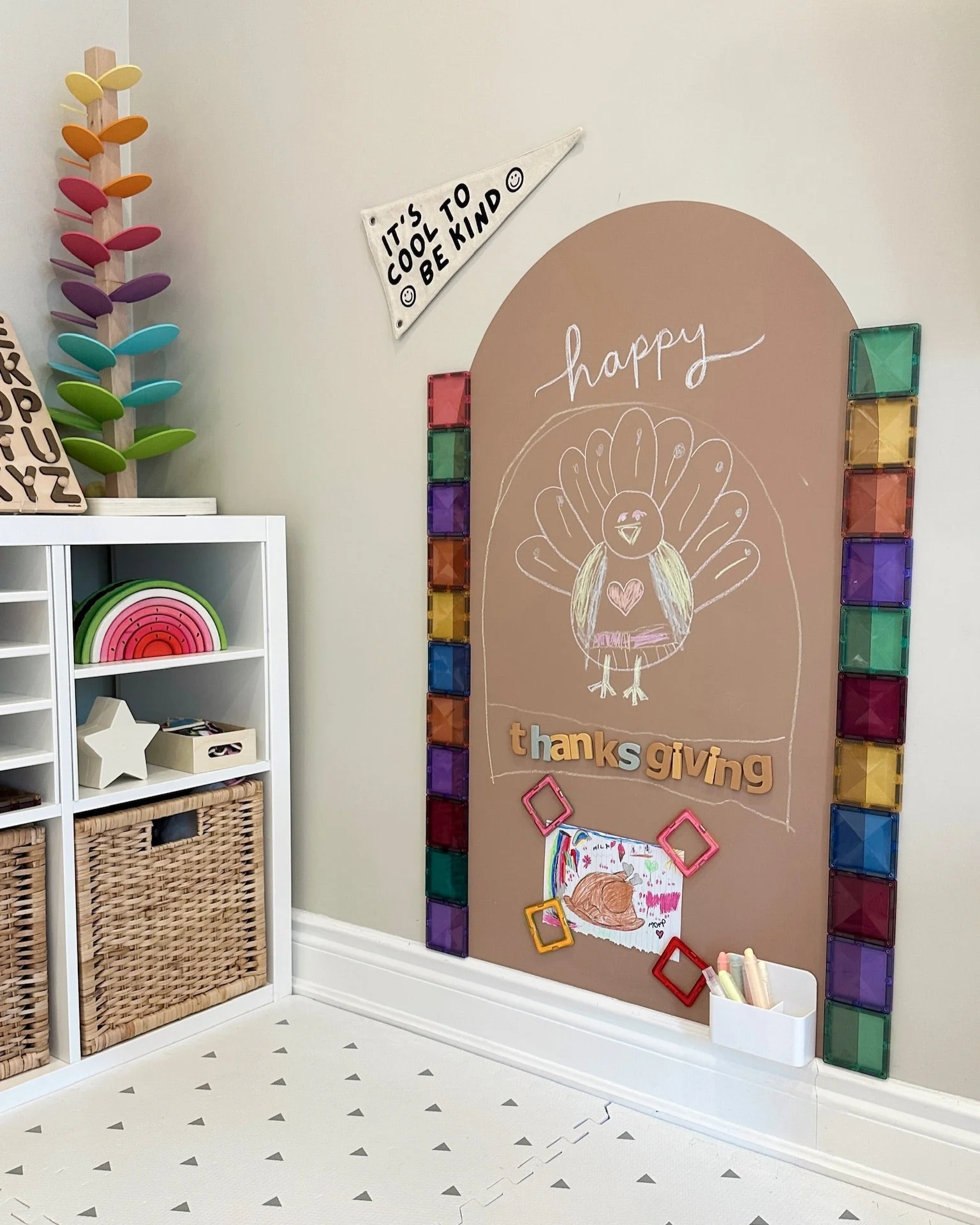 Magic Playwall - Original Arch Magnetic Wall Decal for Kids - Image 5