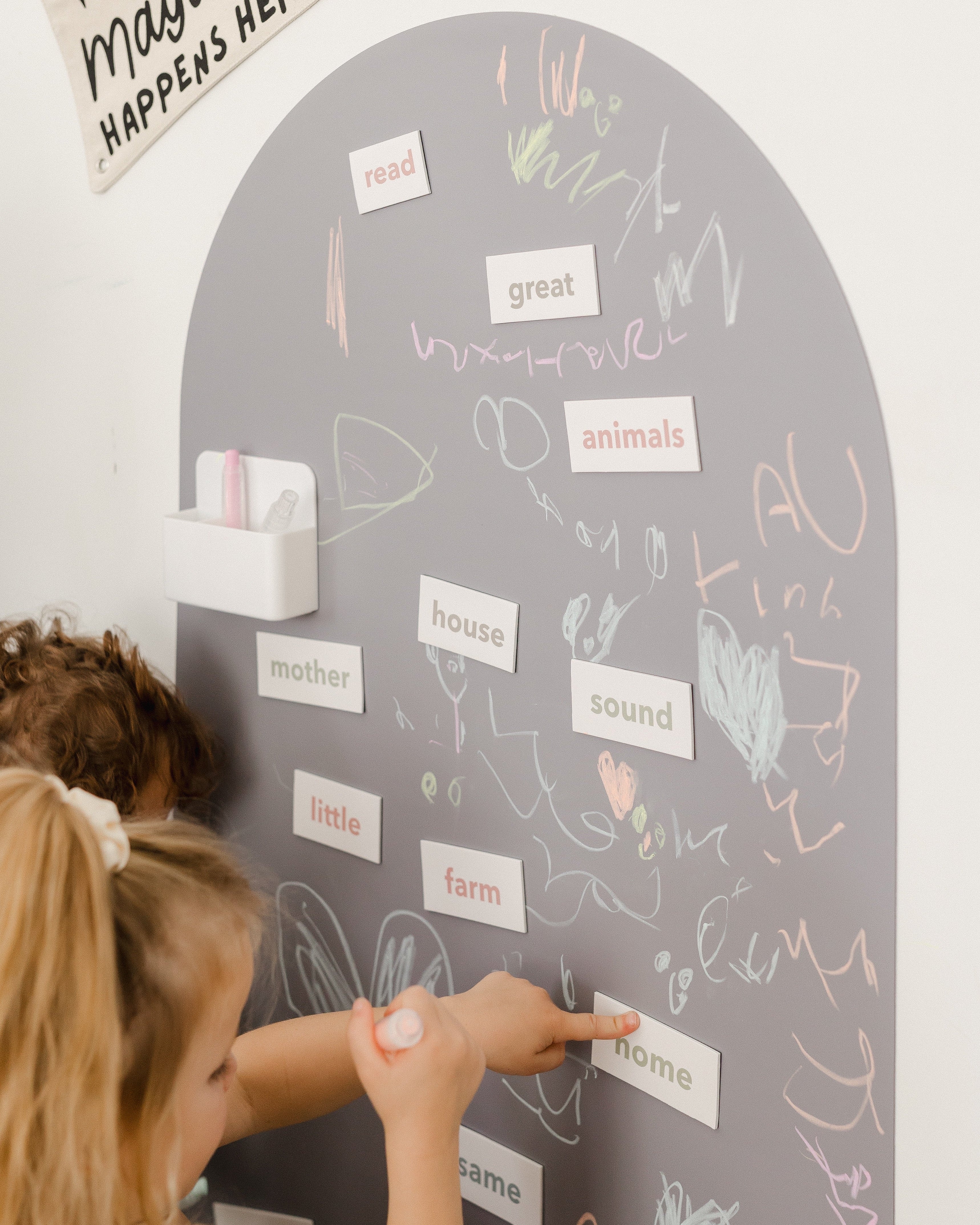 Magic Playwall - Original Arch Magnetic Wall Decal for Kids - Image 51