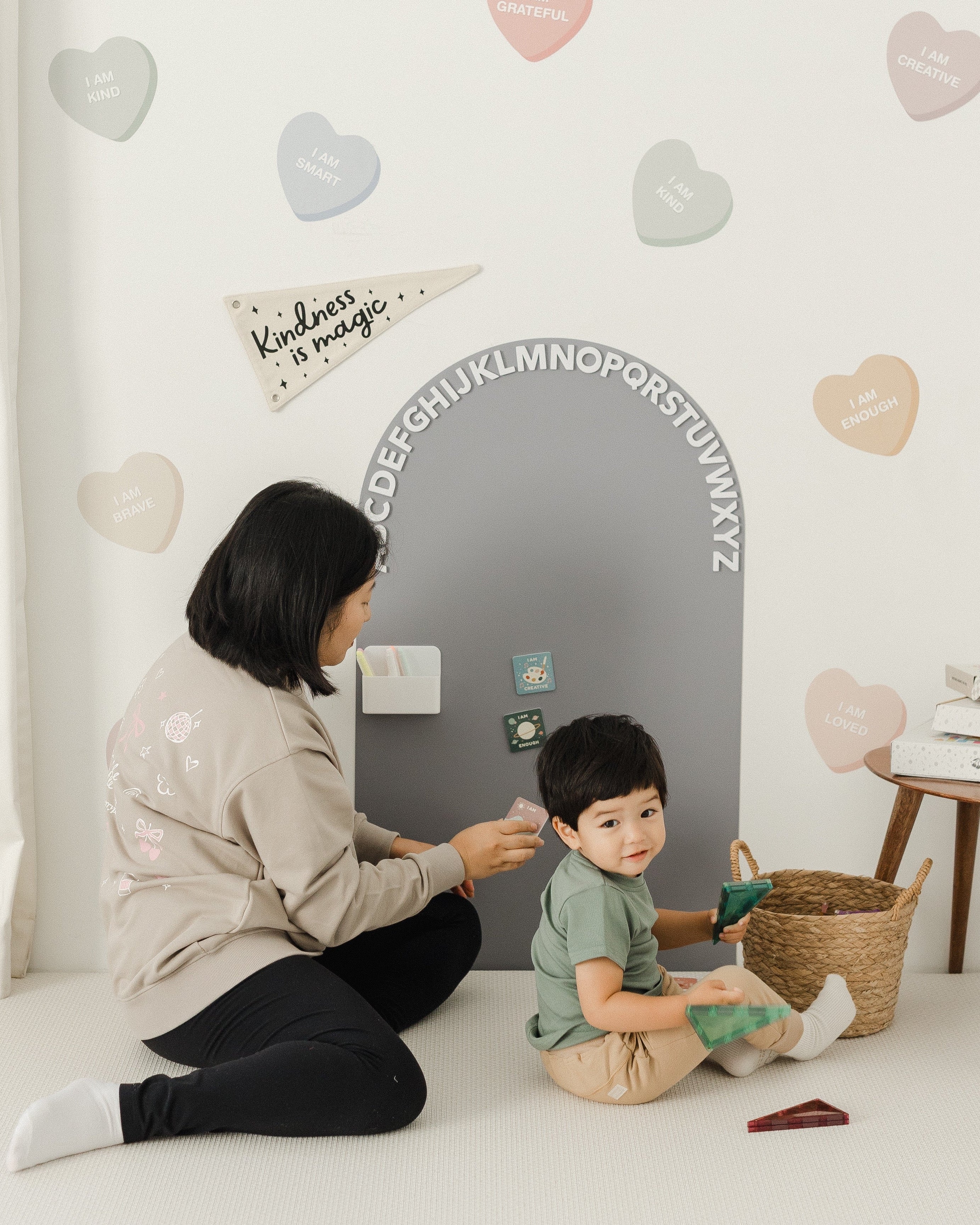 Magic Playwall - Original Arch Magnetic Wall Decal for Kids - Image 58