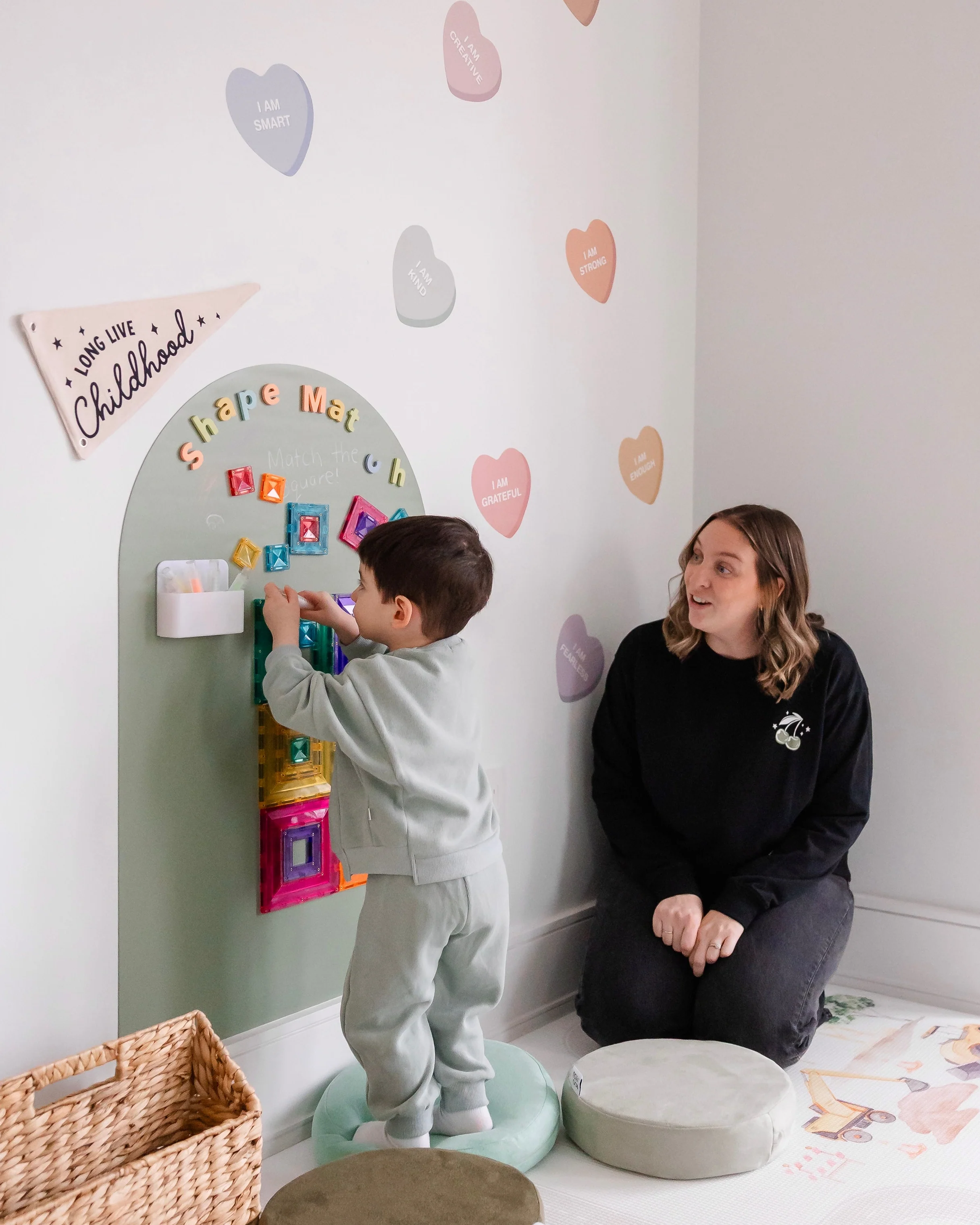 Magic Playwall - Original Arch Magnetic Wall Decal for Kids - Image 61
