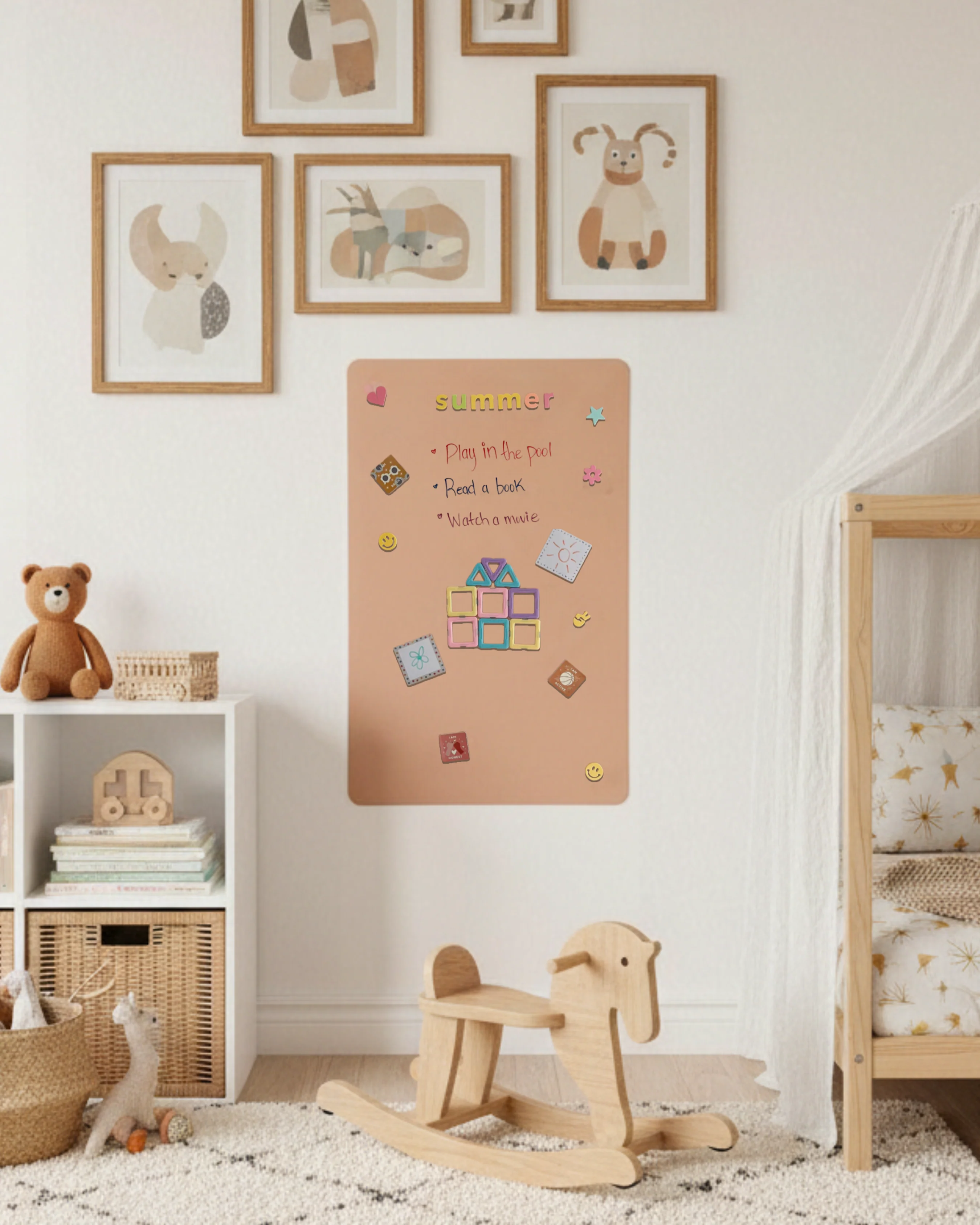 Magic Playwall - Rectangle Magnetic Wall Decal for Kids - Image 25