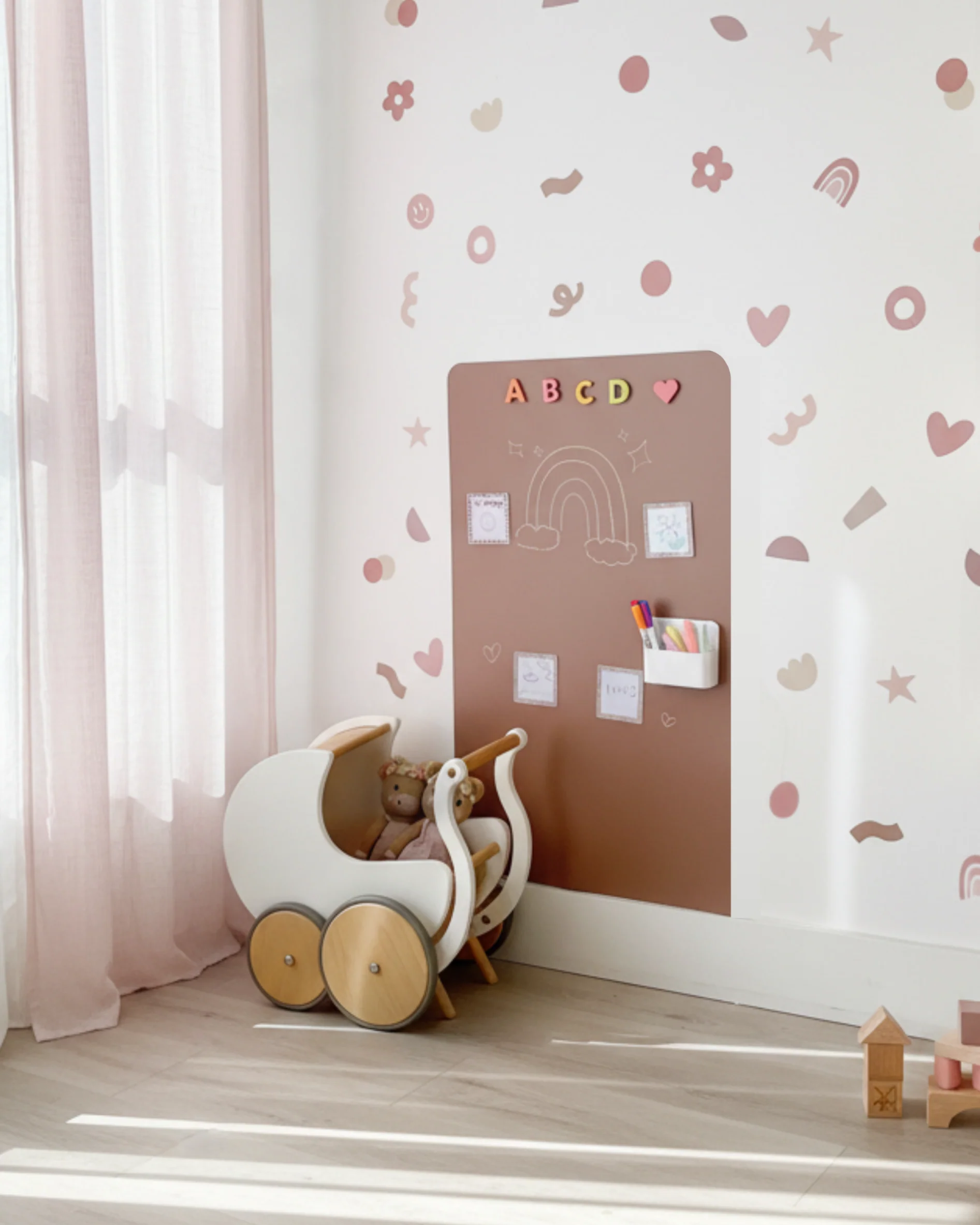 Magic Playwall - Rectangle Magnetic Wall Decal for Kids - Image 30
