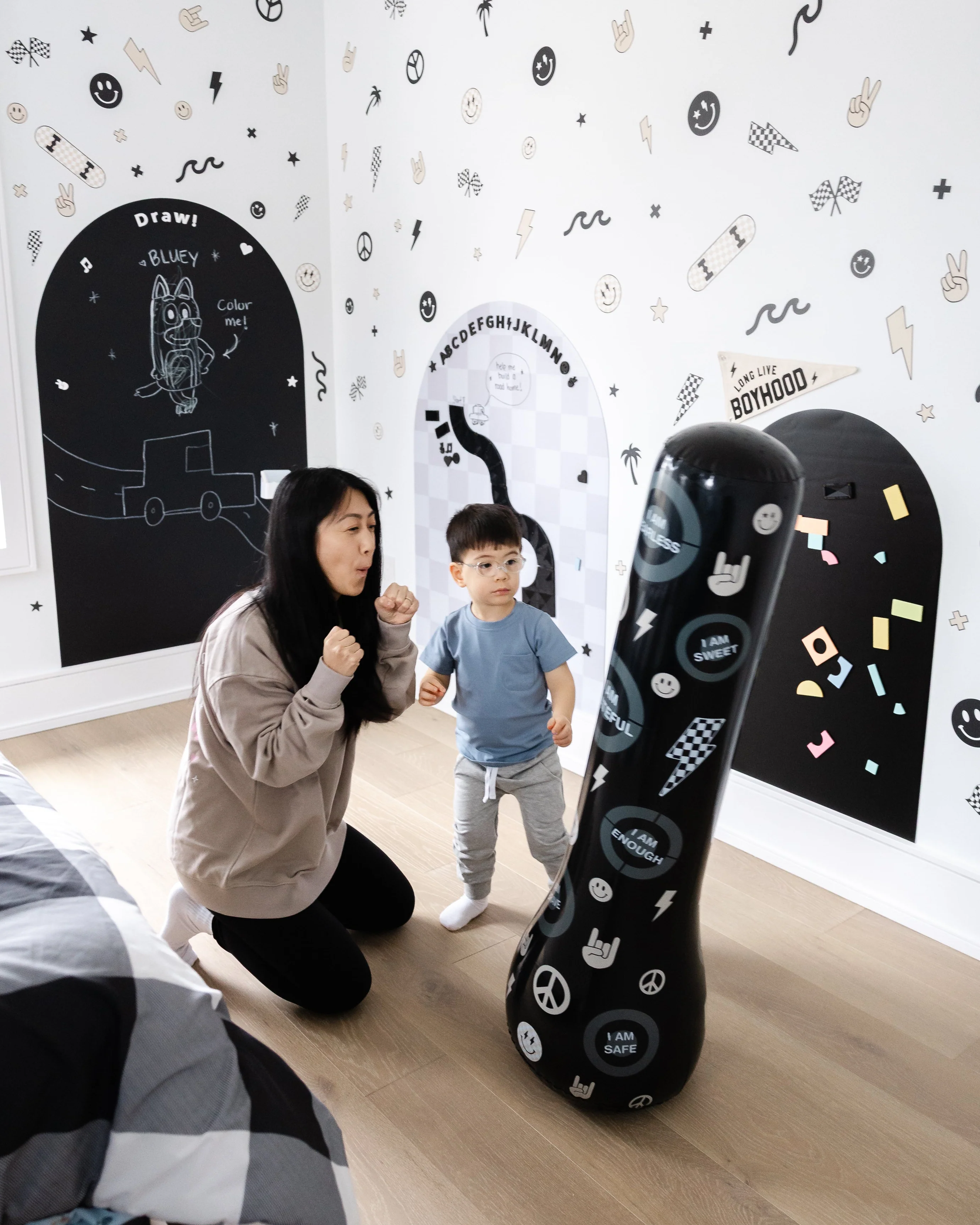Magic Puncher - Inflatable Punching Bag for Kids with Positive Affirmations - Image 15