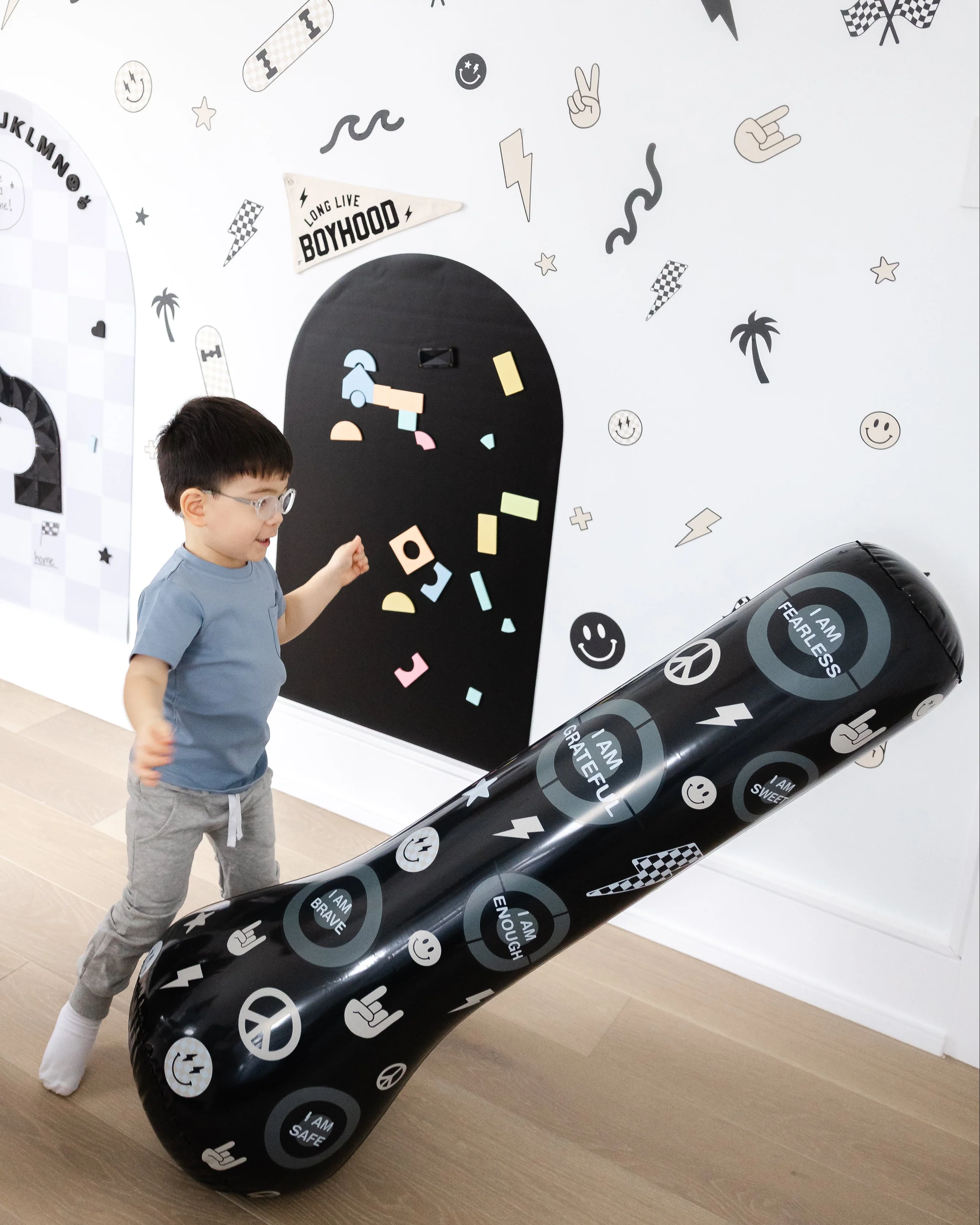 Magic Puncher - Inflatable Punching Bag for Kids with Positive Affirmations - Image 16