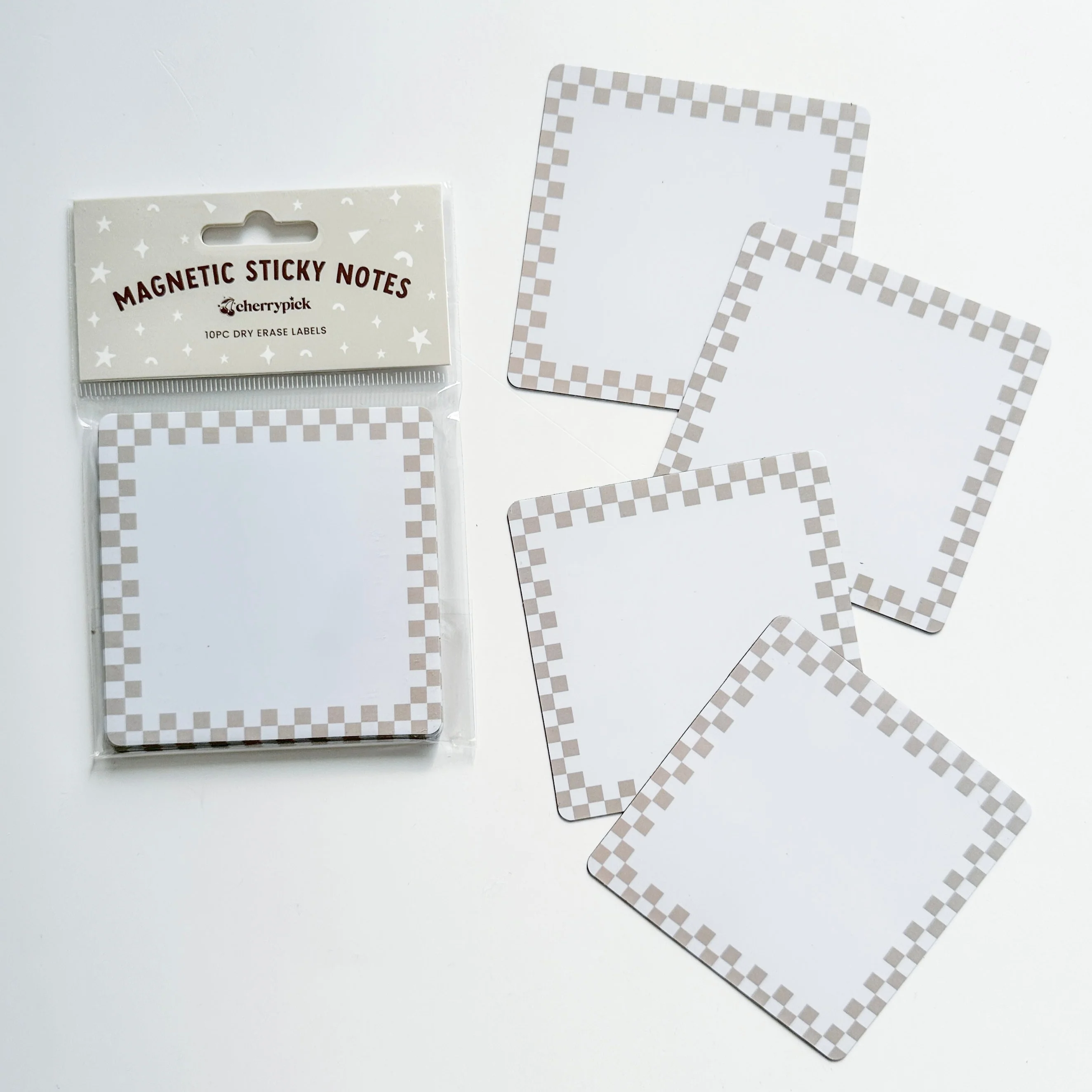 Magnetic Sticky Notes (10pc Dry Erase Labels) - Image 6