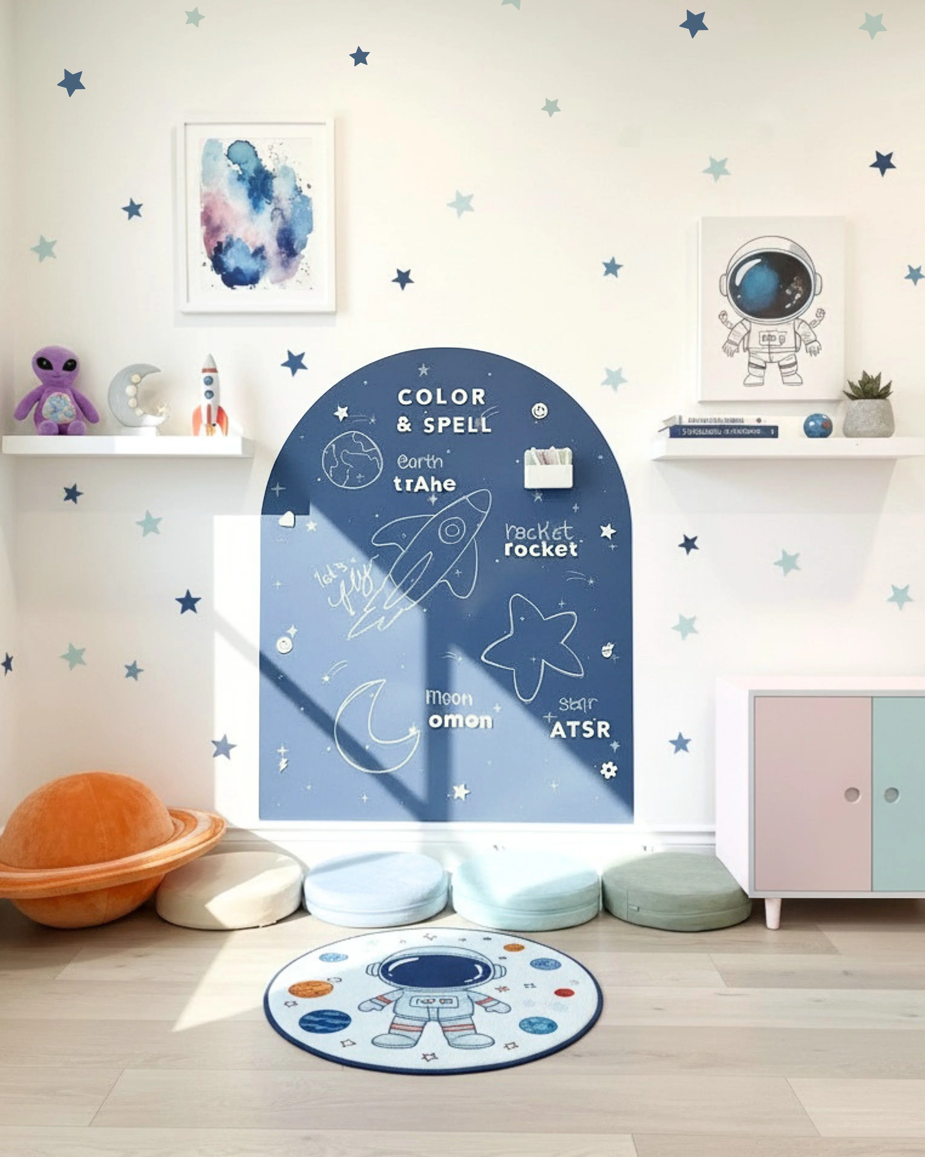 MEGA Magic Playwall - Arch Magnetic Wall Decal for Kids - Image 22