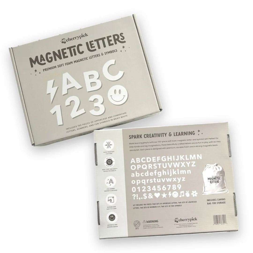 Soft Foam Magnetic Letters & Symbols 150pc Set - Image 14