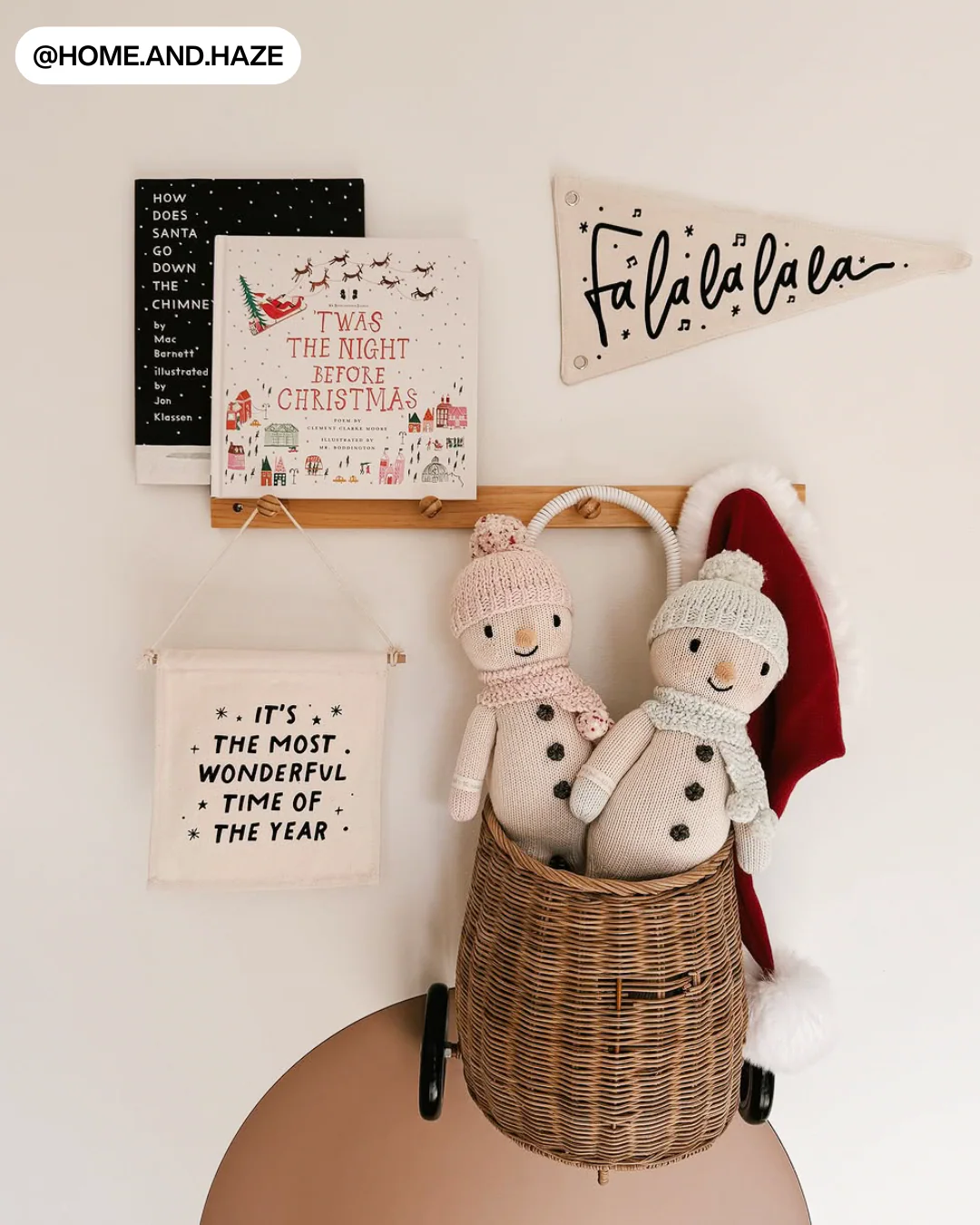 The Most Wonderful Time of The Year Christmas Canvas Hang Sign - Image 5