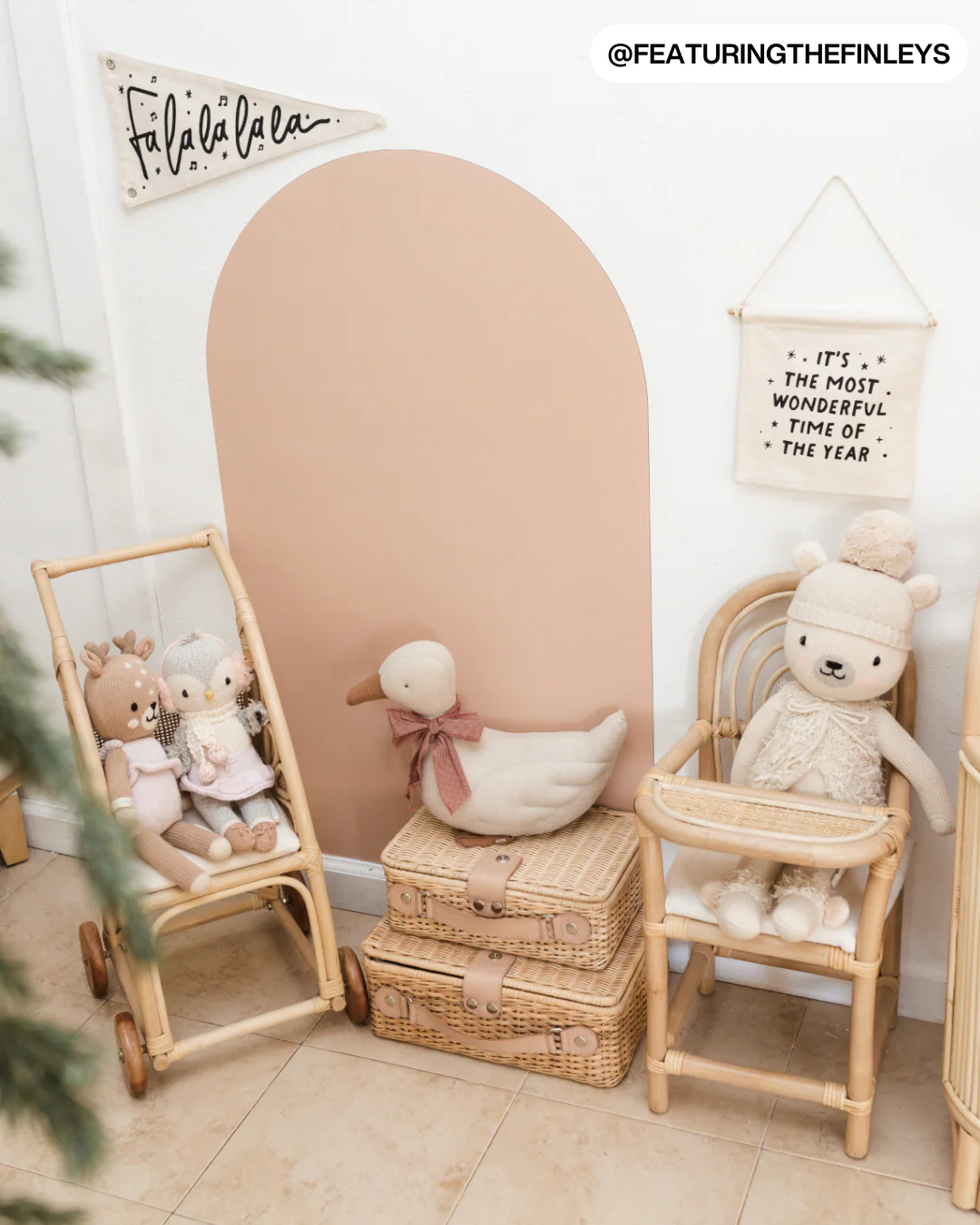 The Most Wonderful Time of The Year Christmas Canvas Hang Sign - Image 7