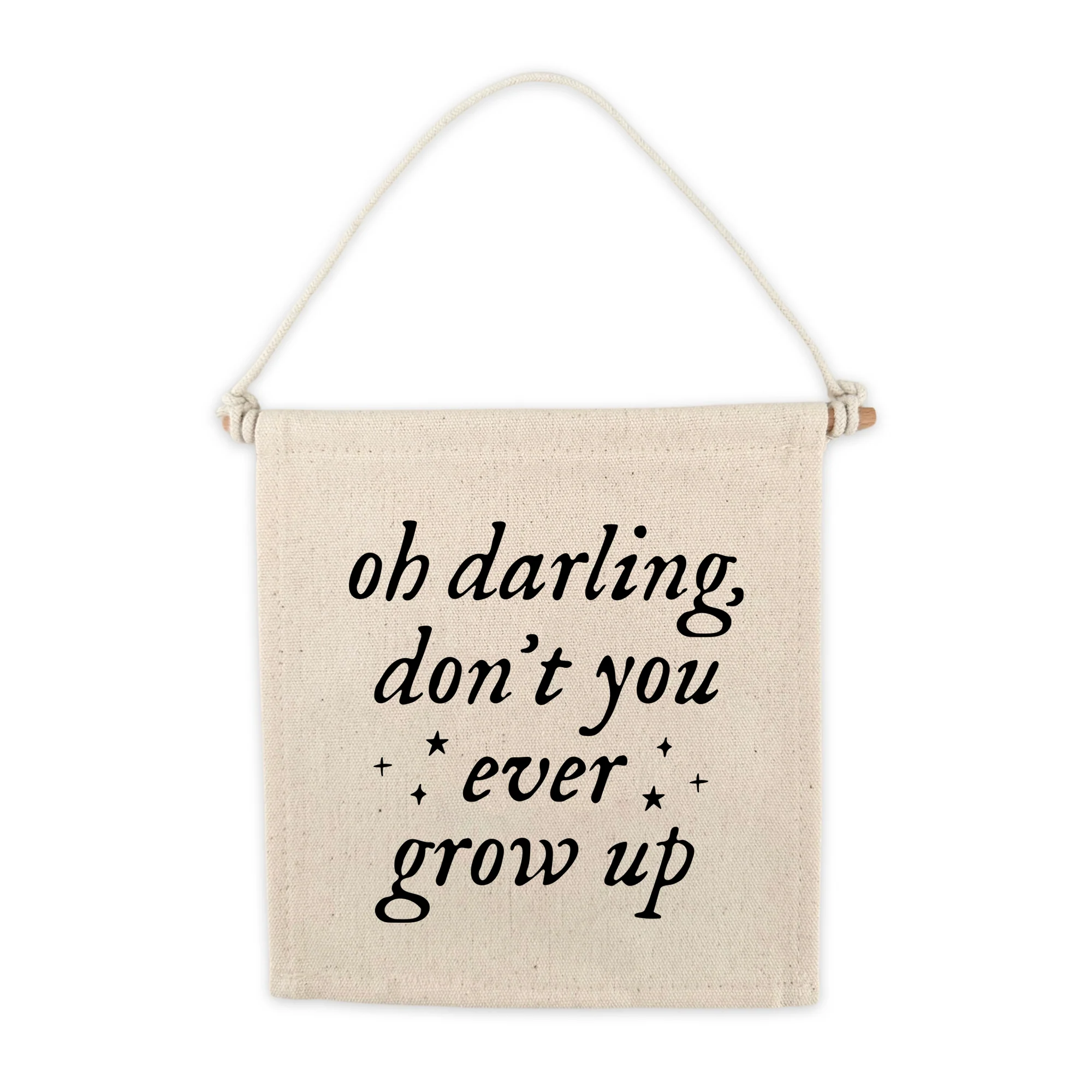 TS Don't You Ever Grow Up Swiftie Canvas Hang Sign