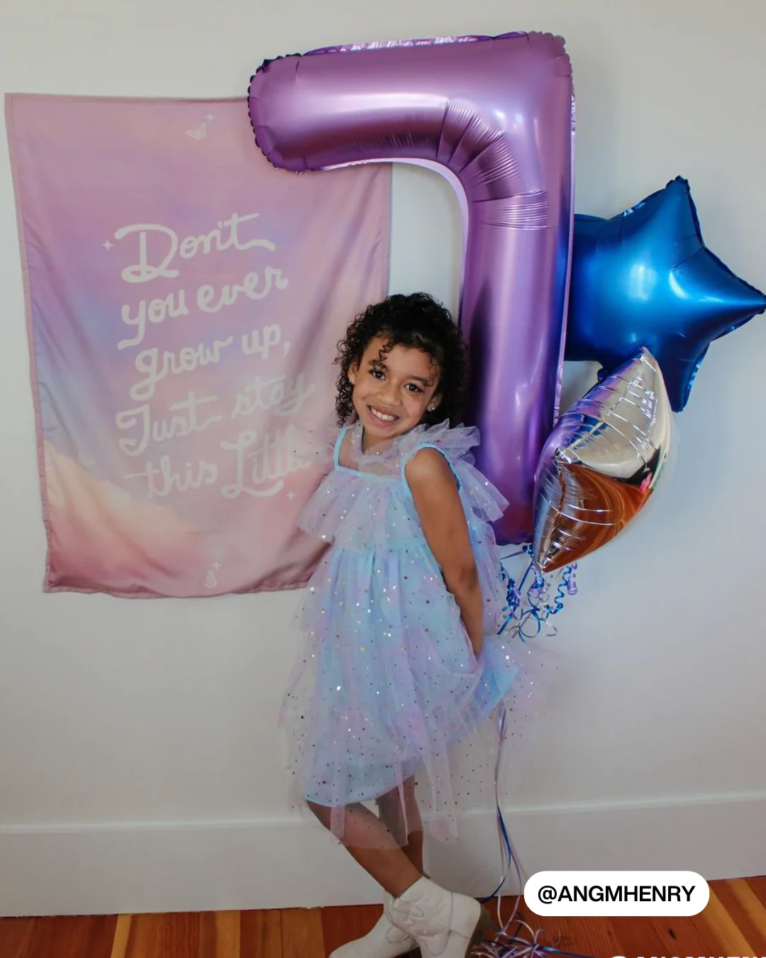 TS Long Live / Never Grow Up Reversible Banner - Image 13