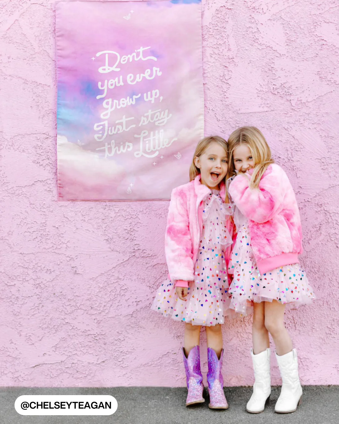 TS Long Live / Never Grow Up Reversible Banner - Image 16