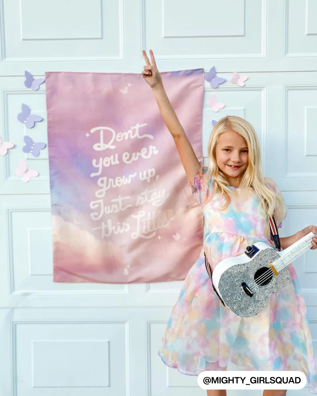 TS Long Live / Never Grow Up Reversible Banner - Image 3
