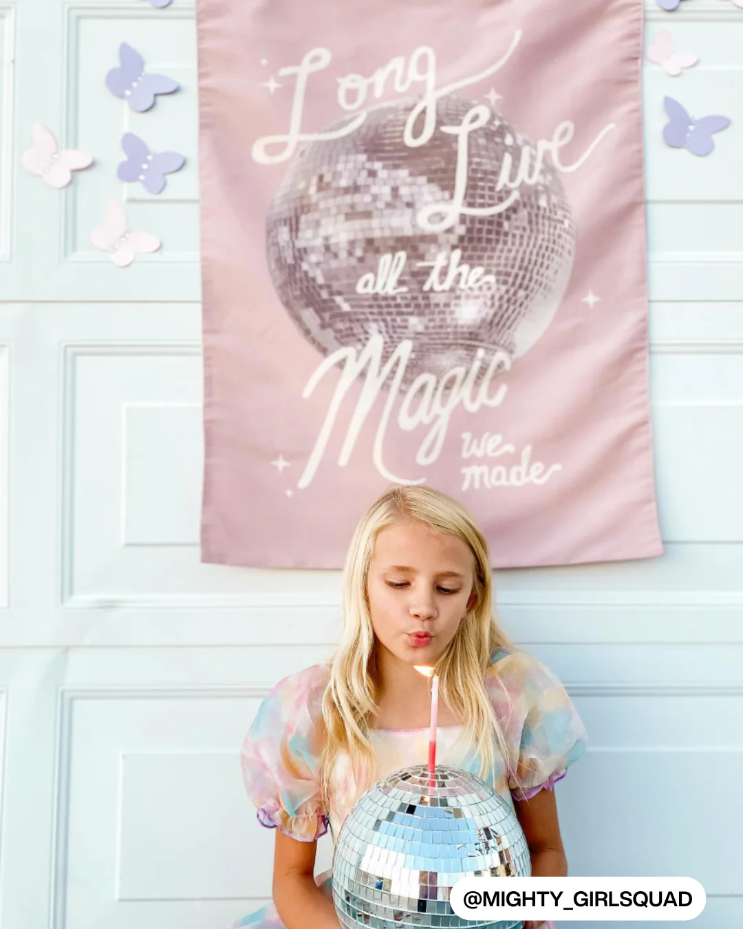 TS Long Live / Never Grow Up Reversible Banner - Image 6